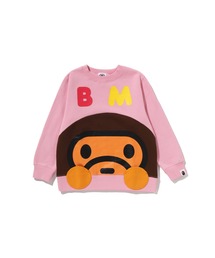 A Bathing Ape ピンクロゴ スウェットM値下げ可能⭕️元値24000¥ A