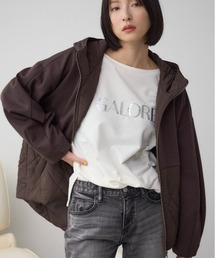 AZUL by moussy | ダンボールドッキングジップパーカー(パーカー)