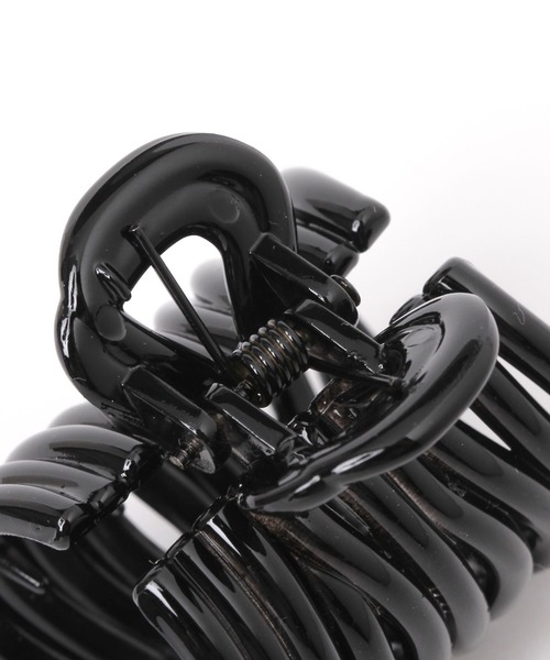 LAKOLE（ラコレ）の「スパゲティロールバンスクリップ / 601125（バレッタ/ヘアクリップ・レディース・レッド/ブラック/その他9・FREE）」の5枚目の写真