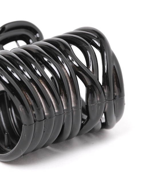 LAKOLE（ラコレ）の「スパゲティロールバンスクリップ / 601125（バレッタ/ヘアクリップ・レディース・レッド/ブラック/その他9・FREE）」の6枚目の写真