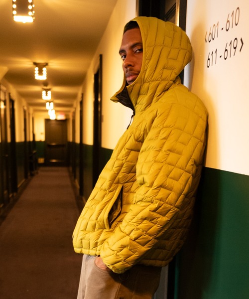 HUF（ハフ）の「HUF X TAION CASCADE PACKABLE HOODED DOWN JACKET（ブルゾン・メンズ・パープル系その他/ブラック/ストーン/イエロー系その他・S/M/L/XL/XXL）」の9枚目の写真