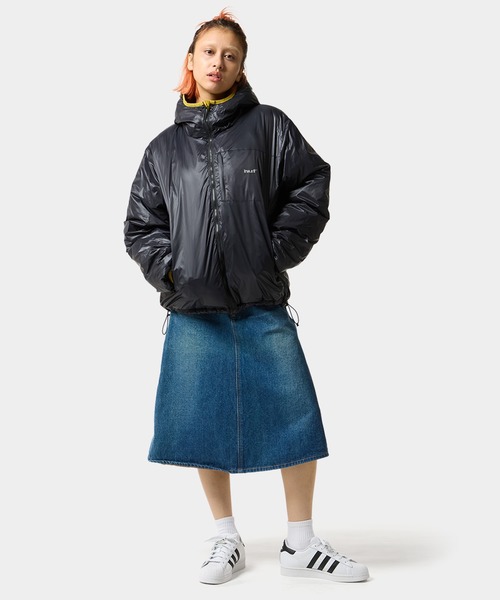 HUF X TAION CASCADE PACKABLE HOODED DOWN JACKET（ブルゾン）｜HUF