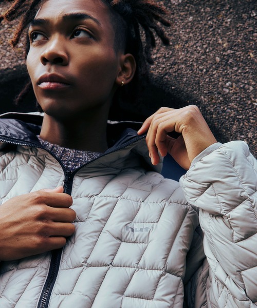 HUF X TAION CASCADE PACKABLE HOODED DOWN JACKET（ブルゾン）｜HUF