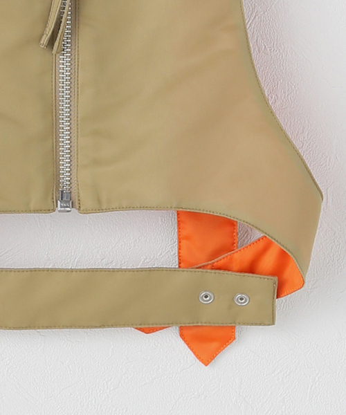 IENA LA BOUCLE(イエナラブークル)の「JUN MIKAMI/ジュンミカミ フライトベスト 25AW-11-J(その他アウター・レディース・ベージュ・FREE)」の11枚目の写真