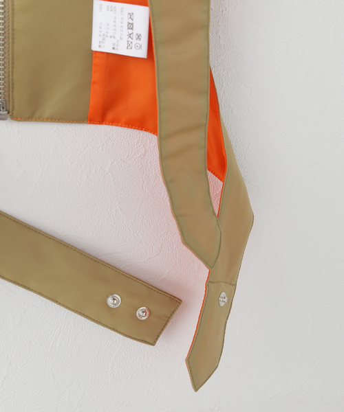 IENA LA BOUCLE(イエナラブークル)の「JUN MIKAMI/ジュンミカミ フライトベスト 25AW-11-J(その他アウター・レディース・ベージュ・FREE)」の12枚目の写真