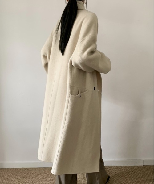 セール】DECADE CLASSIC ウールアルパカチェスターコート（チェスター