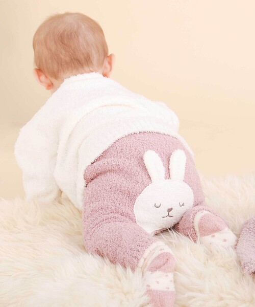 SLAP SLIP BABY（スラップスリップベビー）の「【お揃い】アニマルウサギ恐竜もこもこパッチパンツ(70~80cm)（その他ベビーウェア・キッズ・ブルー/ピンク・FREE）」の8枚目の写真
