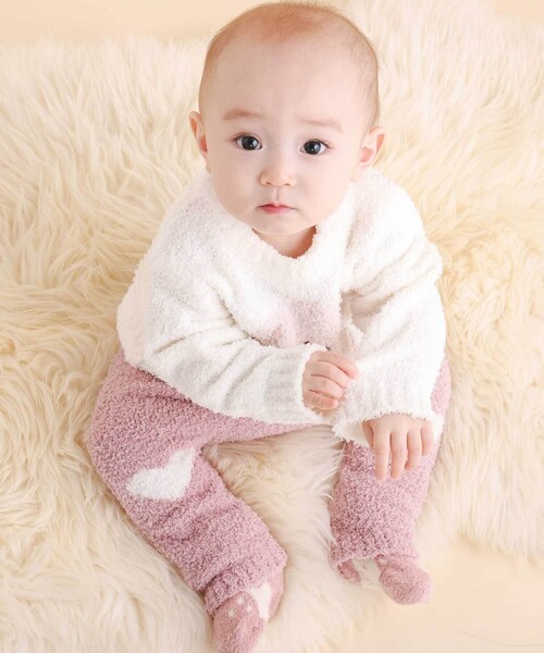 SLAP SLIP BABY（スラップスリップベビー）の「【お揃い】アニマルウサギ恐竜もこもこパッチパンツ(70~80cm)（その他ベビーウェア・キッズ・ブルー/ピンク・FREE）」の5枚目の写真