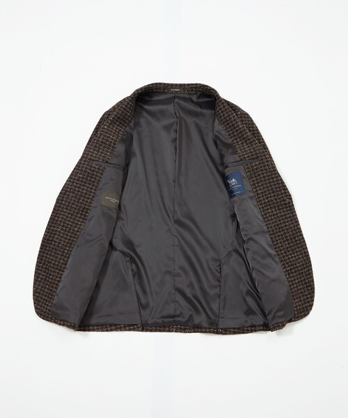 MACKINTOSH LONDON(マッキントッシュ ロンドン)の「【FLEX JERSEY】【ROMA/ローマ】ハウンドトゥースジャケット(テーラードジャケット・メンズ・ダークブラウン・36/38/40)」の9枚目の写真