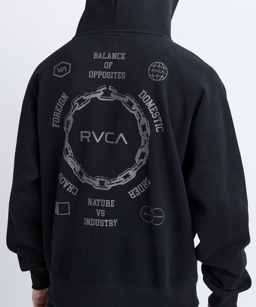 RVCA(ルーカ)の「RVCA METAL URGY ZIP HD(パーカー・メンズ・チャコール/ブラック・M/L)」の12枚目の写真