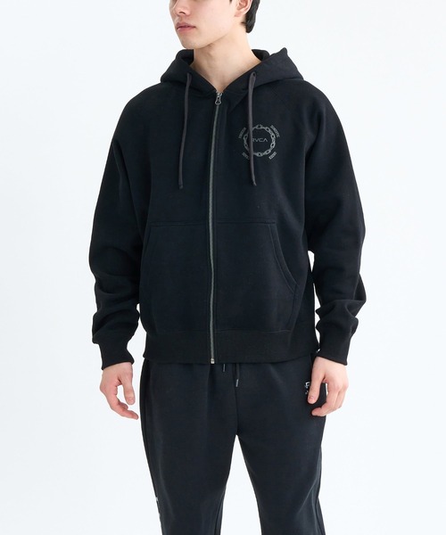 RVCA(ルーカ)の「RVCA METAL URGY ZIP HD(パーカー・メンズ・チャコール/ブラック・M/L)」の11枚目の写真