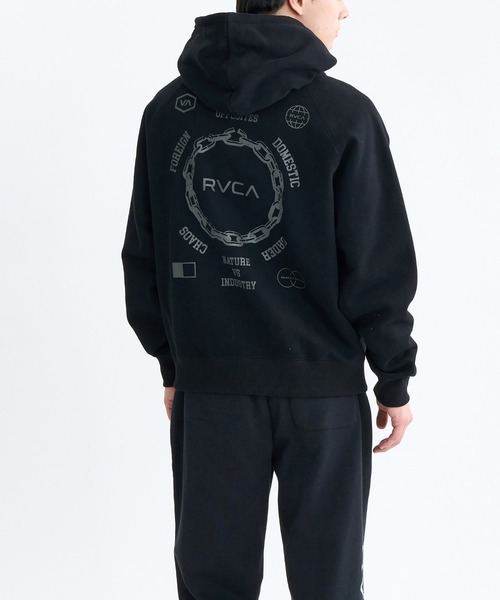 RVCA(ルーカ)の「RVCA METAL URGY ZIP HD(パーカー・メンズ・チャコール/ブラック・M/L)」の10枚目の写真