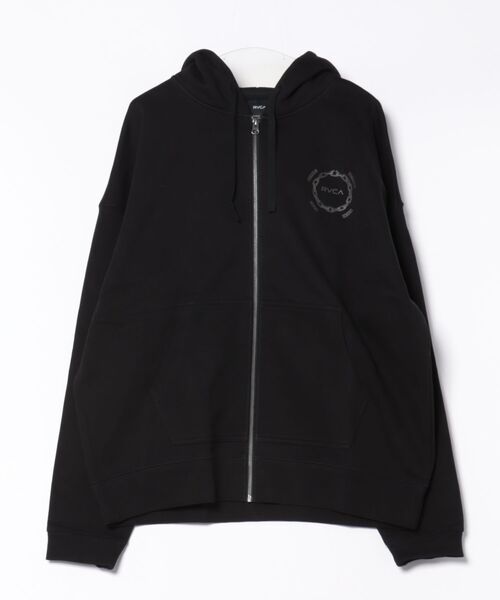 RVCA(ルーカ)の「RVCA METAL URGY ZIP HD(パーカー・メンズ・チャコール/ブラック・M/L)」の6枚目の写真