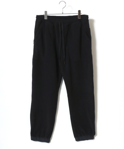 LOGOS（ロゴス）の「2025AW LOGOS/ロゴス フリース ナイロンポケット切替 ワンポイントロゴ ジョガーパンツ イージーパンツ（その他パンツ・メンズ・カーキ/ブラック/ワイン/ネイビー・LL/M/L）」の5枚目の写真