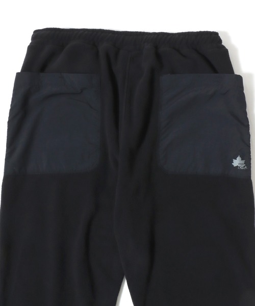 LOGOS（ロゴス）の「2025AW LOGOS/ロゴス フリース ナイロンポケット切替 ワンポイントロゴ ジョガーパンツ イージーパンツ（その他パンツ・メンズ・カーキ/ブラック/ワイン/ネイビー・LL/M/L）」の20枚目の写真