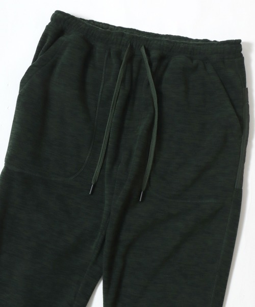 LOGOS（ロゴス）の「2025AW LOGOS/ロゴス フリース ナイロンポケット切替 ワンポイントロゴ ジョガーパンツ イージーパンツ（その他パンツ・メンズ・カーキ/ブラック/ワイン/ネイビー・LL/M/L）」の14枚目の写真