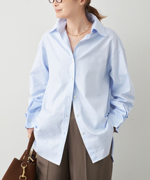 ドゥーズィエムクラス　ネイビー　シャツ ドゥーズィエムクラス ネイビーオックスフォードシャツ