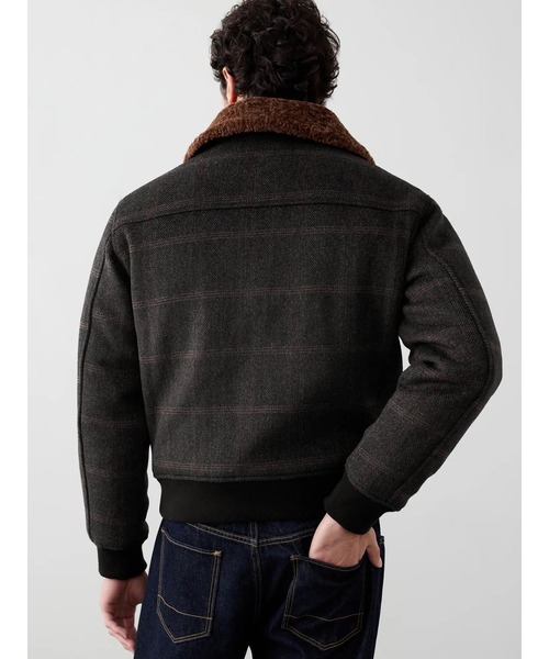 セール】BANANA REPUBLIC FACTORY STORE ウールブレンド ボンバー