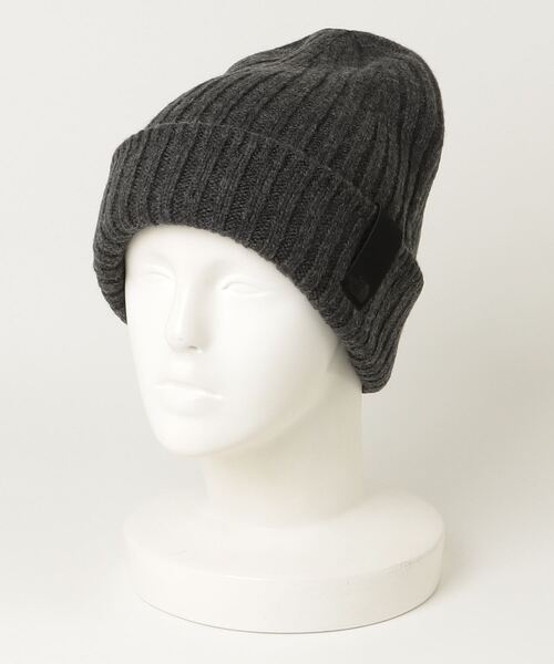 THE NORTH FACE（ザノースフェイス）の「ザ ノース フェイス THE NORTH FACE Radial Wool Beanie_ラディアルウールビーニー（ニットキャップ/ビーニー・メンズ・ブラック/ライトグレー/チャコールグレー・ﾌﾘ-）」の3枚目の写真