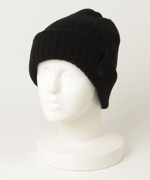 THE NORTH FACE（ザノースフェイス）の「ザ ノース フェイス THE NORTH FACE Radial Wool Beanie_ラディアルウールビーニー（ニットキャップ/ビーニー・メンズ・ブラック/ライトグレー/チャコールグレー・ﾌﾘ-）」の2枚目の写真