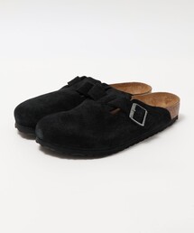 BIRKENSTOCK: SUEDE BOSTON