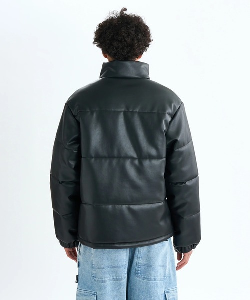 DC SHOES(ディーシーシューズ)の「25 PADDED JACKET/DCエコダウンブルゾン(ダウンジャケット/コート・メンズ・ライトブルー/ブラック×ブラック/ブラック系その他・MEDIUM/LARGE/X-LARGE)」の4枚目の写真