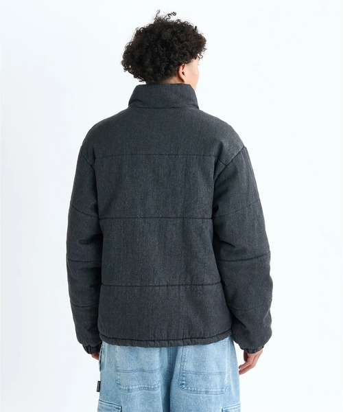 DC SHOES(ディーシーシューズ)の「25 PADDED JACKET/DCエコダウンブルゾン(ダウンジャケット/コート・メンズ・ライトブルー/ブラック×ブラック/ブラック系その他・MEDIUM/LARGE/X-LARGE)」の5枚目の写真