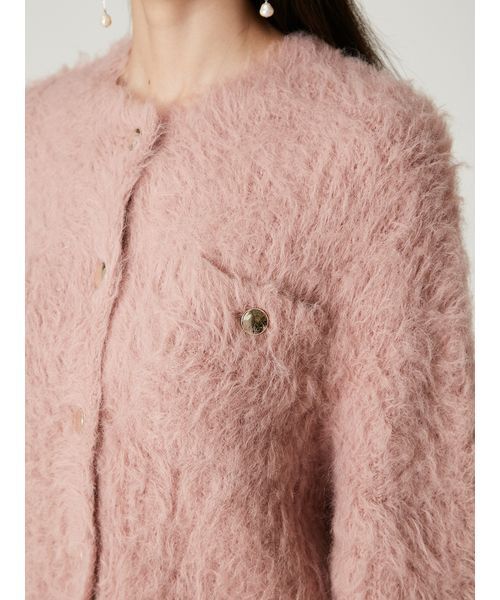 モヘアシャギーニットカーディガン（カーディガン/ボレロ）｜FRAY I.D