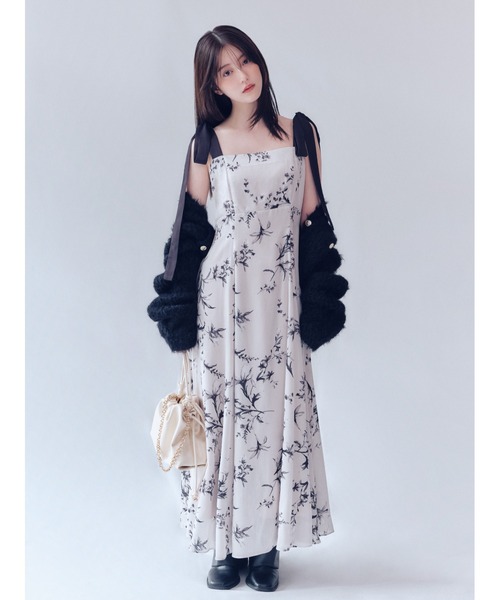 FRAY I.D（フレイアイディー）の「モヘアシャギーニットカーディガン（カーディガン/ボレロ・レディース・ホワイト/ブラック/ピンク・F）」の21枚目の写真