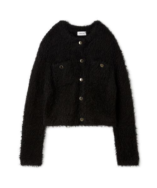 セール】モヘアシャギーニットカーディガン（カーディガン/ボレロ