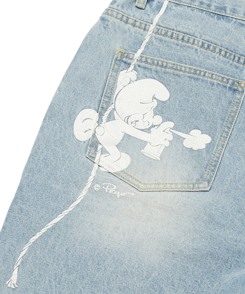 WKNDRS(ウィーキャンドース)の「PAINTER DENIM SHORTS (L.DENIM)(その他パンツ・レディース・その他・X-LARGE/MEDIUM/LARGE)」の5枚目の写真