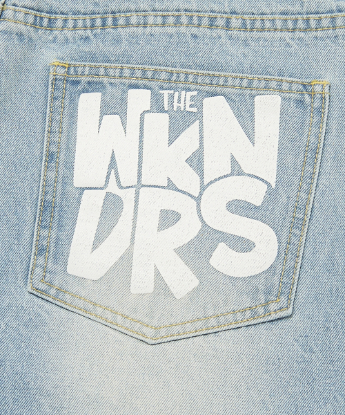 WKNDRS(ウィーキャンドース)の「PAINTER DENIM SHORTS (L.DENIM)(その他パンツ・レディース・その他・X-LARGE/MEDIUM/LARGE)」の6枚目の写真
