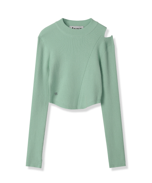AVANDRESS（アバンドレス ）の「Tati Hole Round Knit SORA（ニット/セーター・レディース・スカイブルー・SMALL/MEDIUM）」の11枚目の写真