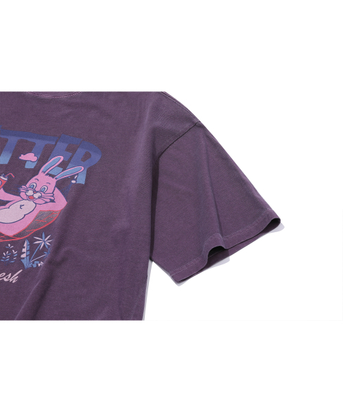 CPGN STUDIO(コンパーニョ)の「ベター ホッピ ピグメント 半袖Tシャツ アッシュパープル(Tシャツ/カットソー・レディース・その他・LARGE/MEDIUM)」の5枚目の写真