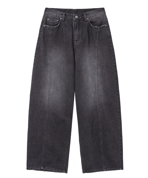 Midnight Move（ミッドナイトムーブ）の「star denim pants (black)（デニムパンツ・レディース・その他・SMALL/MEDIUM）」の3枚目の写真