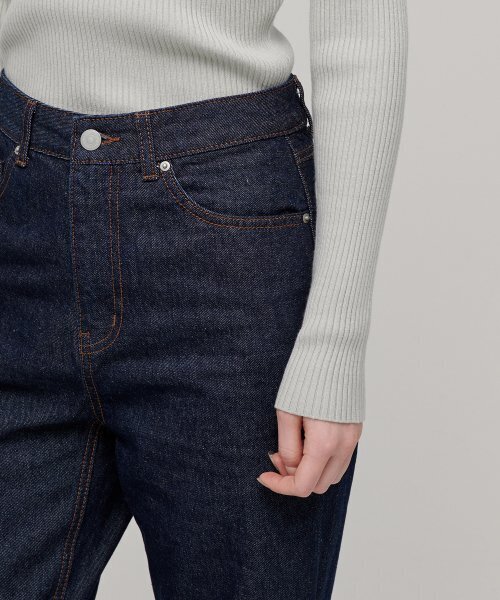 MUSINSA STANDARD WOMAN（ムシンサスタンダードウーマン）の「ウィメンズリブスリムボートネックニット[ライトグレー]（ニット/セーター・レディース・その他・LARGE）」の6枚目の写真