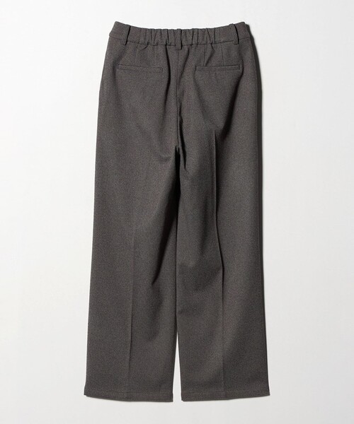 A DAY IN THE LIFE UNITED ARROWS（アデイインザライフユナイテッドアローズ）の「ツイードライクジャージー ワイドパンツ ‐ウォッシャブル‐＜A DAY IN THE LIFE＞（スラックス・レディース・ダークグレー/モカ/ブラック・S/M）」の11枚目の写真