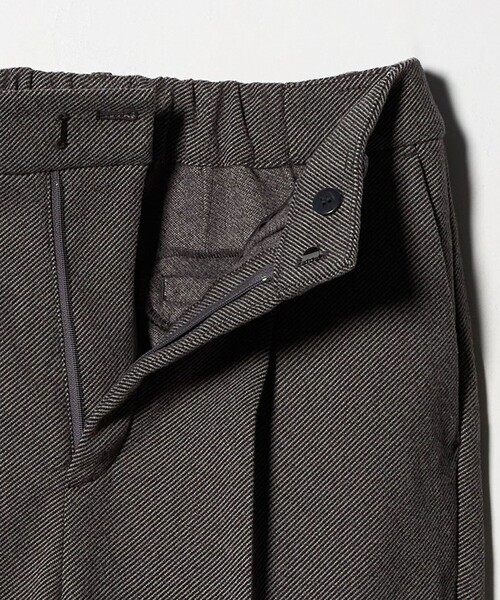 A DAY IN THE LIFE UNITED ARROWS（アデイインザライフユナイテッドアローズ）の「ツイードライクジャージー ワイドパンツ ‐ウォッシャブル‐＜A DAY IN THE LIFE＞（スラックス・レディース・ダークグレー/モカ/ブラック・S/M）」の15枚目の写真