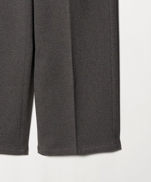 A DAY IN THE LIFE UNITED ARROWS（アデイインザライフユナイテッドアローズ）の「ツイードライクジャージー ワイドパンツ ‐ウォッシャブル‐＜A DAY IN THE LIFE＞（スラックス・レディース・ダークグレー/モカ/ブラック・S/M）」の16枚目の写真