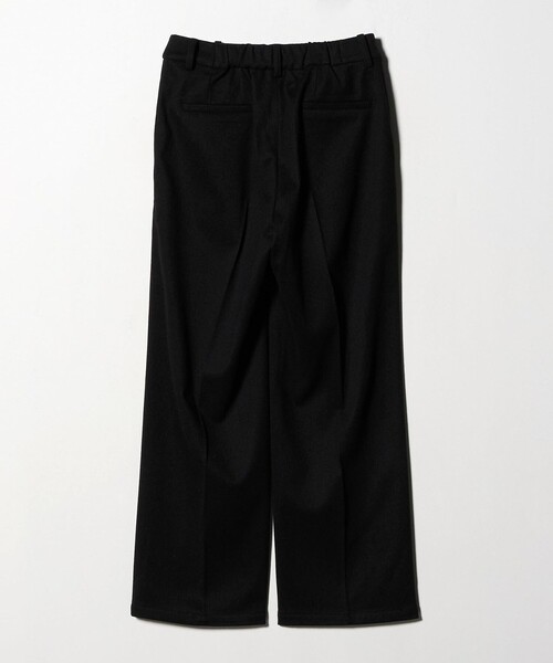 A DAY IN THE LIFE UNITED ARROWS（アデイインザライフユナイテッドアローズ）の「ツイードライクジャージー ワイドパンツ ‐ウォッシャブル‐＜A DAY IN THE LIFE＞（スラックス・レディース・ダークグレー/モカ/ブラック・S/M）」の18枚目の写真