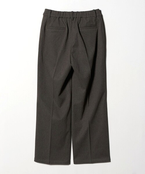 A DAY IN THE LIFE UNITED ARROWS（アデイインザライフユナイテッドアローズ）の「ツイードライクジャージー ワイドパンツ ‐ウォッシャブル‐＜A DAY IN THE LIFE＞（スラックス・レディース・ダークグレー/モカ/ブラック・S/M）」の22枚目の写真