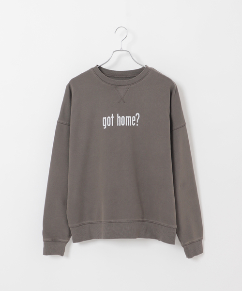 B.C STOCK（ベーセーストック）の「【ANTS & ELEPHANTS】フェード加工 リバーシブルスウェット（スウェット・メンズ・グレー/ベージュ/ブルー系その他/ブラウン・MEDIUM/LARGE）」の10枚目の写真