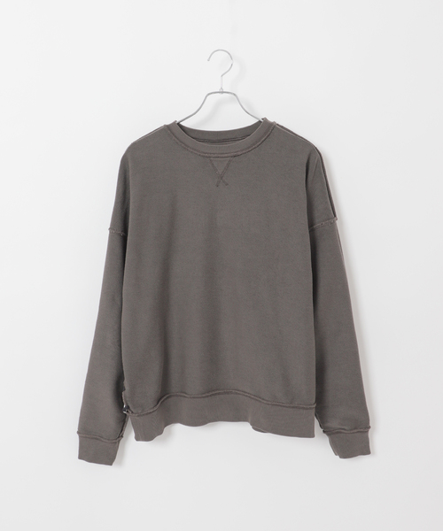 B.C STOCK（ベーセーストック）の「【ANTS & ELEPHANTS】フェード加工 リバーシブルスウェット（スウェット・メンズ・グレー/ベージュ/ブルー系その他/ブラウン・MEDIUM/LARGE）」の14枚目の写真