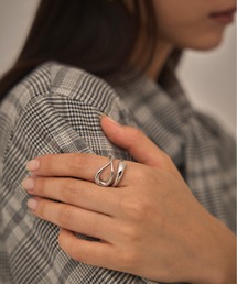 VERSEAU（ヴェルソー）の「【 VERSEAU / ヴェルソー 】 ドロップラインリング　23720913　JON（リング）」