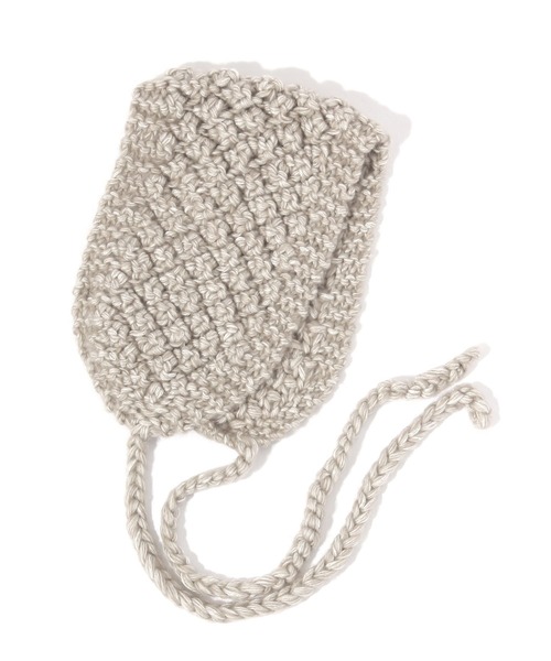 niko and...（ニコアンド）の「オリジナルポコポコニットイヤーマフ（イヤーマフ・レディース・ライトグレー/ベージュ/オレンジ・0）」の3枚目の写真