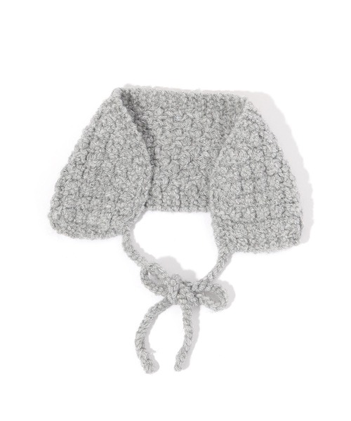 niko and...（ニコアンド）の「オリジナルポコポコニットイヤーマフ（イヤーマフ・レディース・ライトグレー/ベージュ/オレンジ・0）」の10枚目の写真