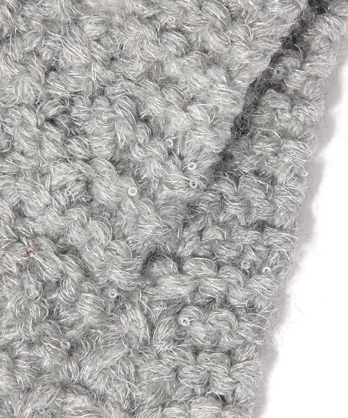 niko and...（ニコアンド）の「オリジナルポコポコニットイヤーマフ（イヤーマフ・レディース・ライトグレー/ベージュ/オレンジ・0）」の12枚目の写真