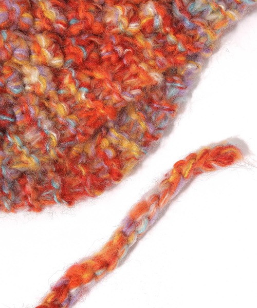 niko and...（ニコアンド）の「オリジナルポコポコニットイヤーマフ（イヤーマフ・レディース・ライトグレー/ベージュ/オレンジ・0）」の14枚目の写真