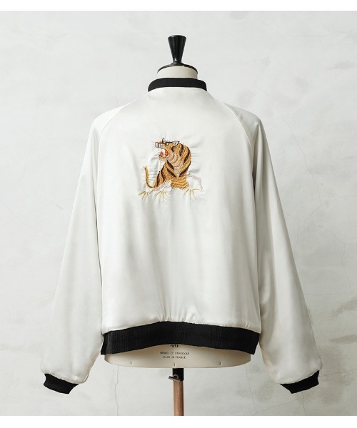 WAIPER.inc(ワイパーインク)の「WAIPER×TOWN CRAFT TL25F002WP 50’s SOUVENIR GREENLAND JACKET(ブルゾン・メンズ・ブラック/ネイビー・L/XL/M/XXL)」の5枚目の写真