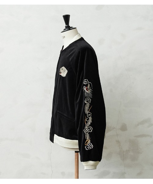 WAIPER x TOWN CRAFT グリーンランドスカジャンブラック WAIPER x TOWN